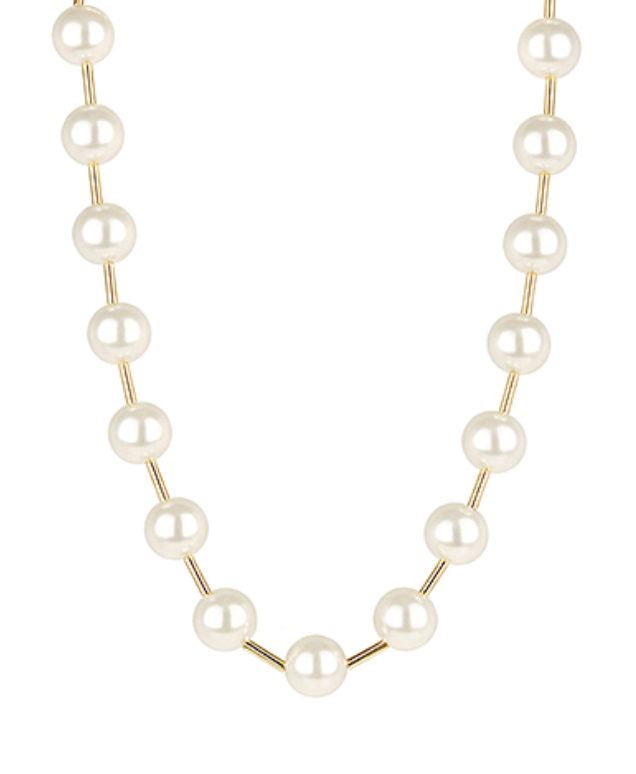 Goldline Pearl Necklace