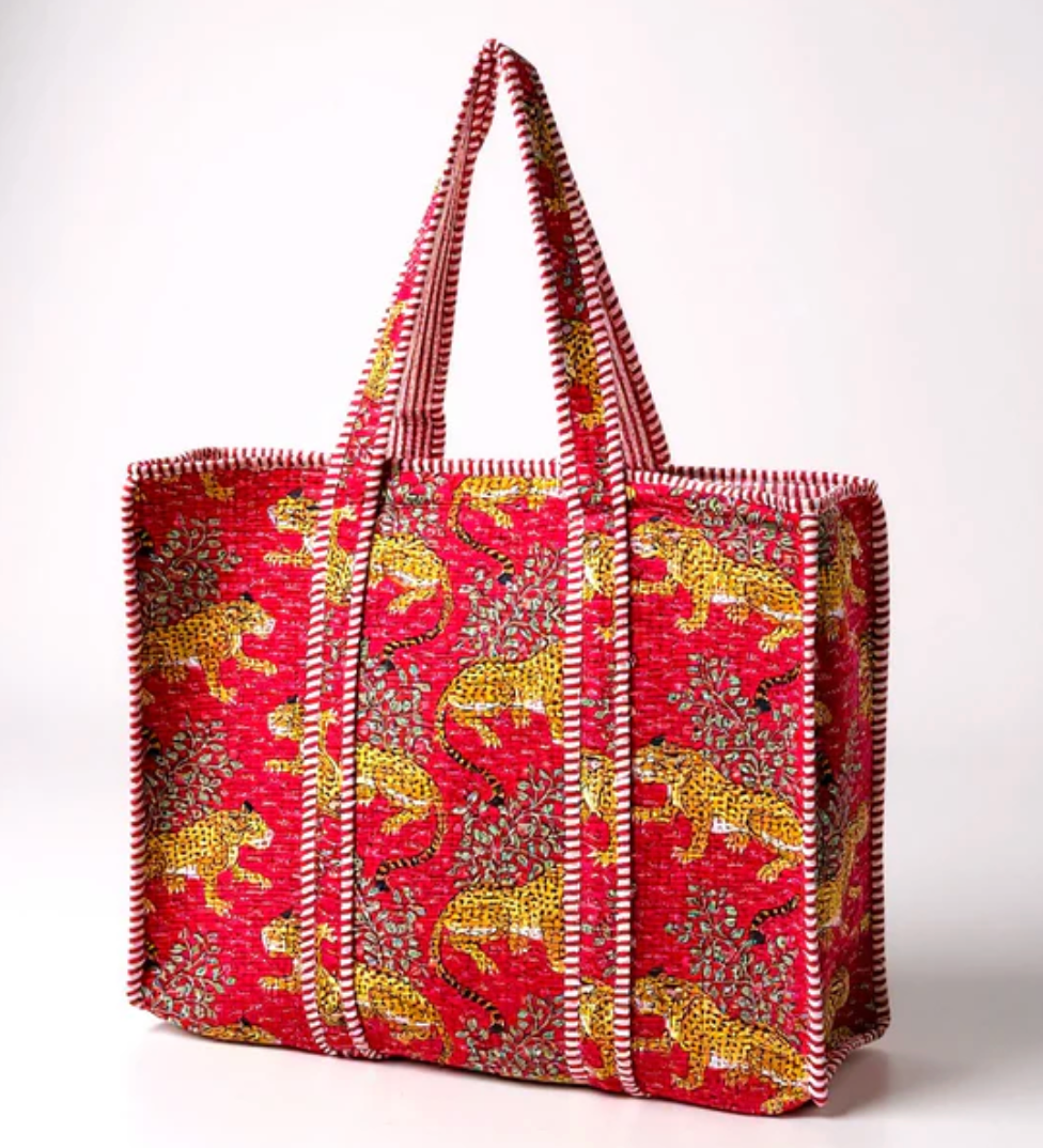 Resort Roam Large Quilted Tote