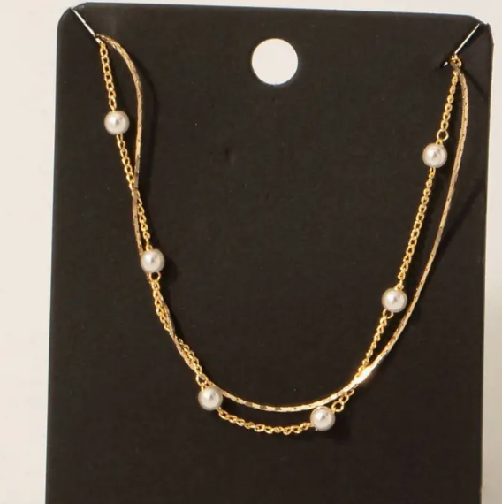 Pearl Current Necklace
