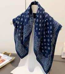 Indigo Bandana Scarf