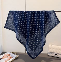 Indigo Bandana Scarf