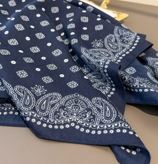 Indigo Bandana Scarf