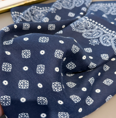 Indigo Bandana Scarf