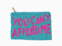 Afford Me Bead Coin Pouch