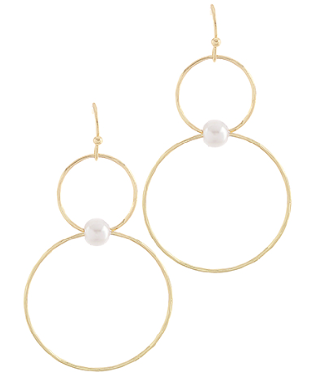 Pearl Balance Drop Earring