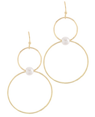 Pearl Balance Drop Earring