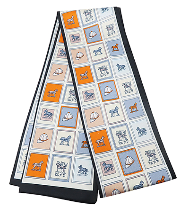 Derby Days Skinny Scarf