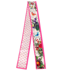 Full Bloom Skinny Scarf