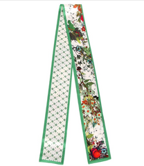 Full Bloom Skinny Scarf