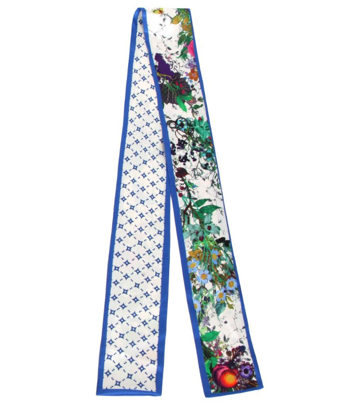 Full Bloom Skinny Scarf