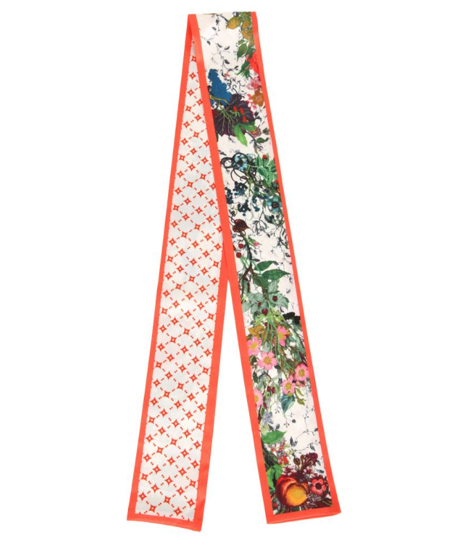 Full Bloom Skinny Scarf
