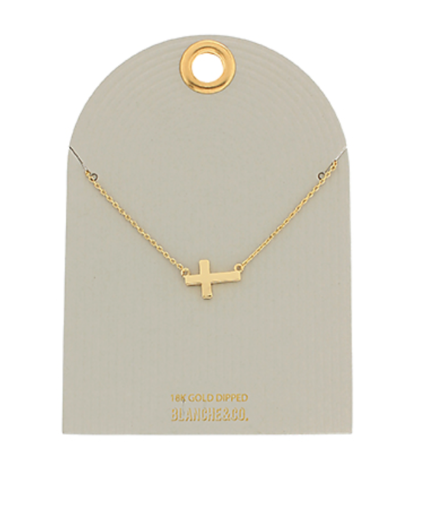 Faith Cross Necklace