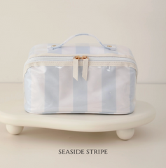 Seaside Stripe Cosmetic Case