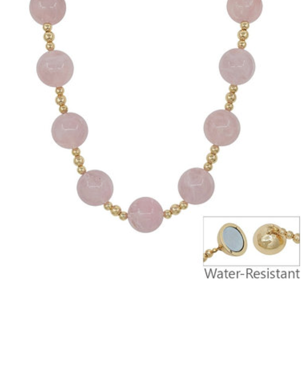 Sunlit Bead Necklace