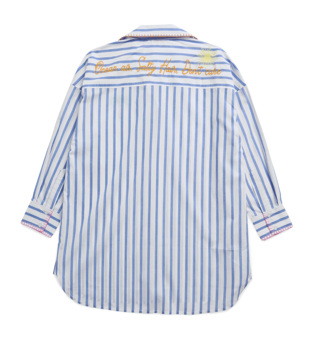 Ocean Air Salty Hair Button Down