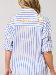 Ocean Air Salty Hair Button Down