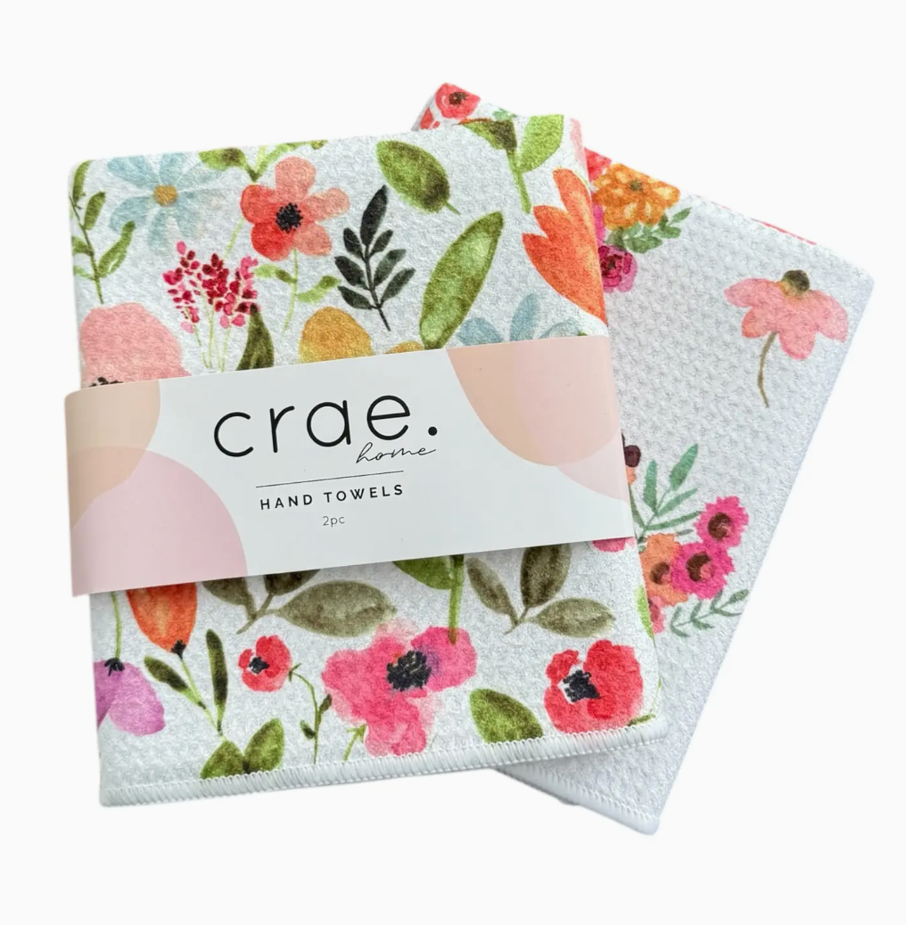 Petal Lane & Posey Hand Towel Set