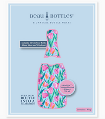 Beau Bottle Wrap (blushing tulip garden)