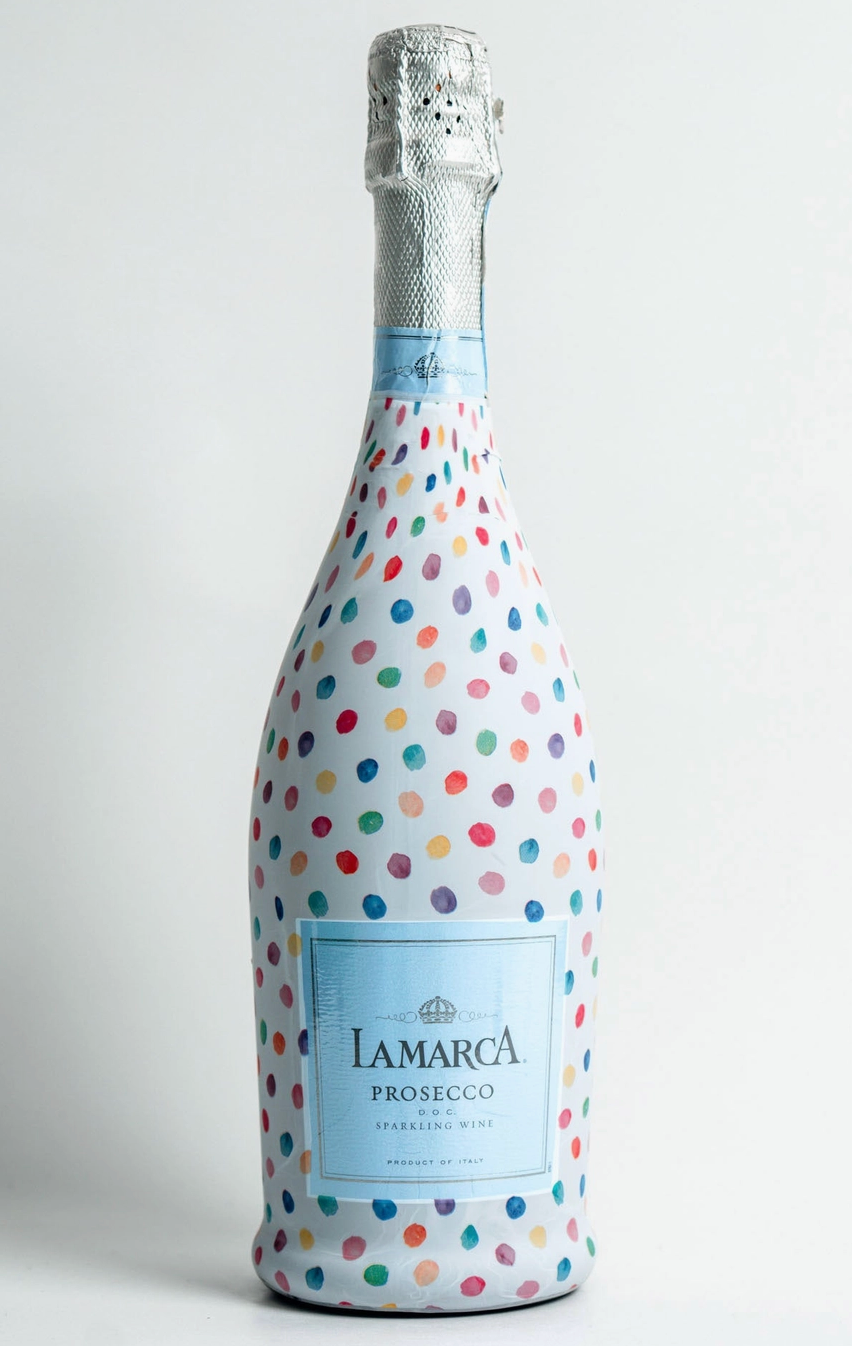Beau Bottle Wrap (colorful dots)