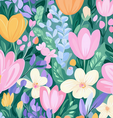 Beau Bottle Wrap (southern springtime)