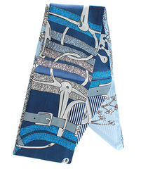 Coastal Bit Skinny Scarf
