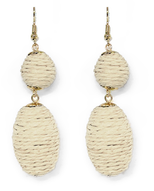 Coastal Rope Drop Earring