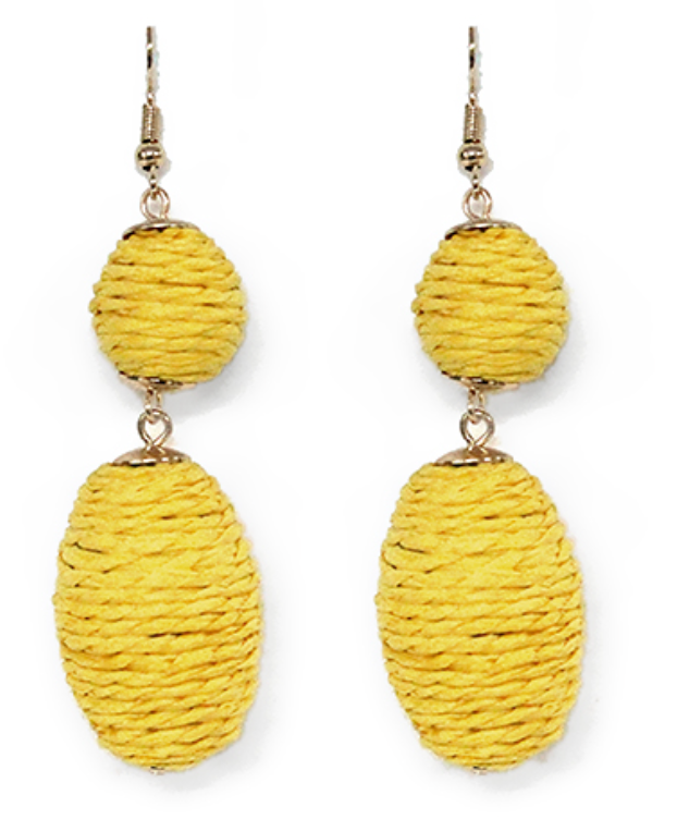 Coastal Rope Drop Earring