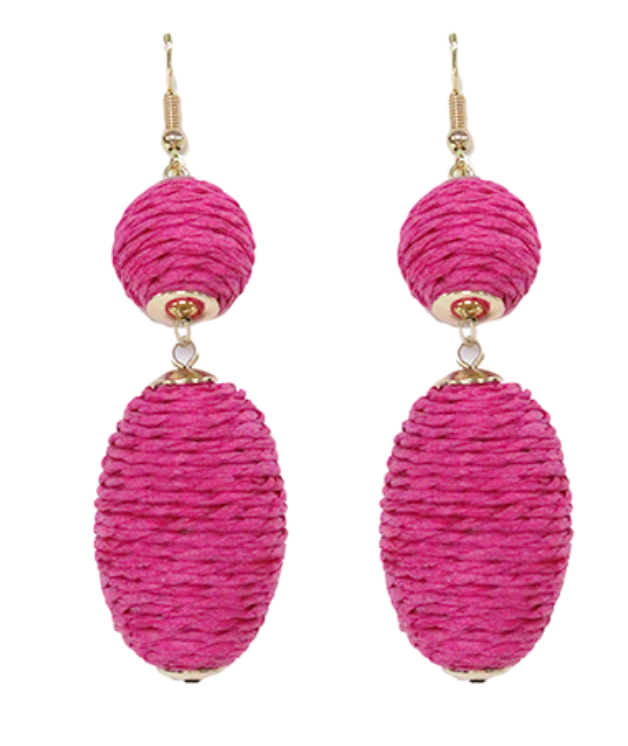 Coastal Rope Drop Earring