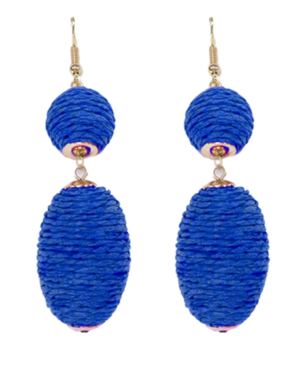 Coastal Rope Drop Earring