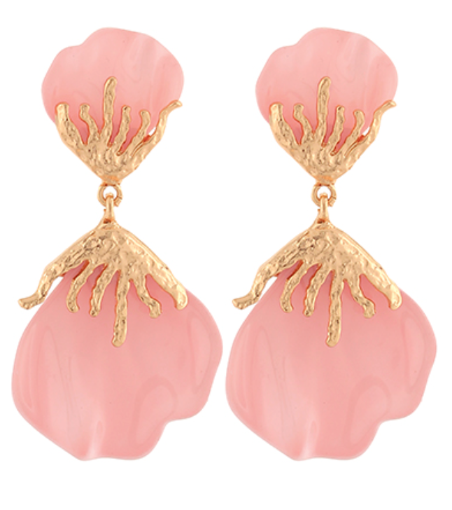 Golden Tide Drop Earring