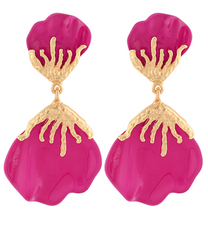 Golden Tide Drop Earring