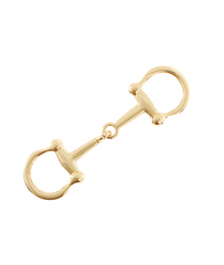 Golden Bit Scarf Ring