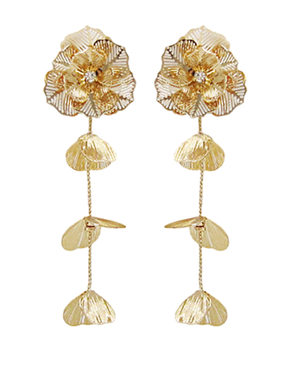 Petal Drop Drama Earring
