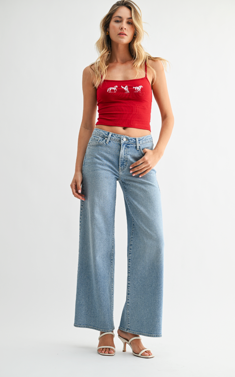 All Day Wide Leg Jean