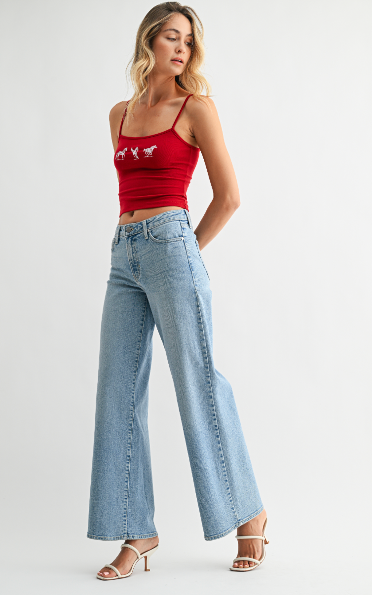 All Day Wide Leg Jean
