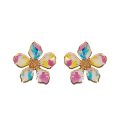Confetti Bloom Stud