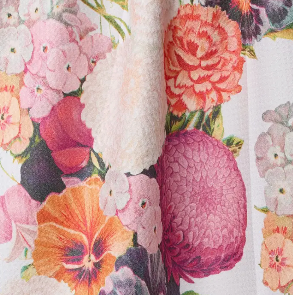 Ecstatic Blooms Tea Towel