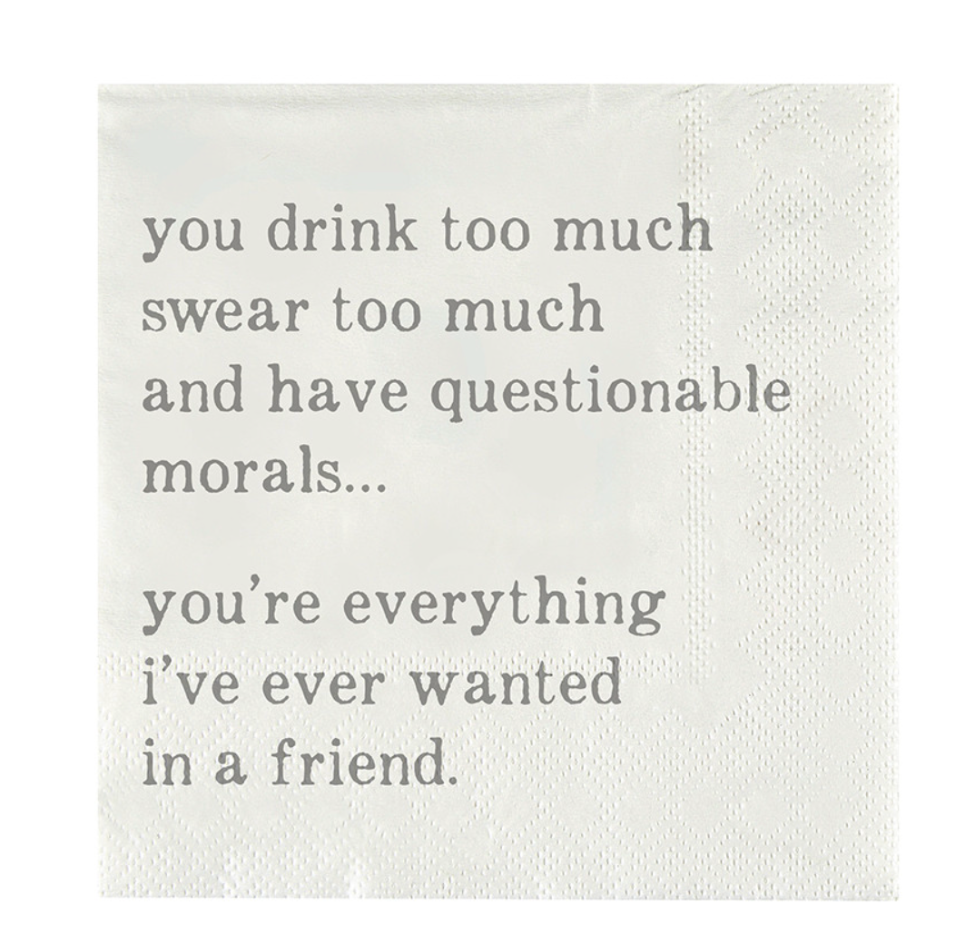 Questionable Cocktail Napkins
