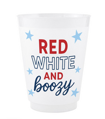 Red, White & Boozy Cup Set