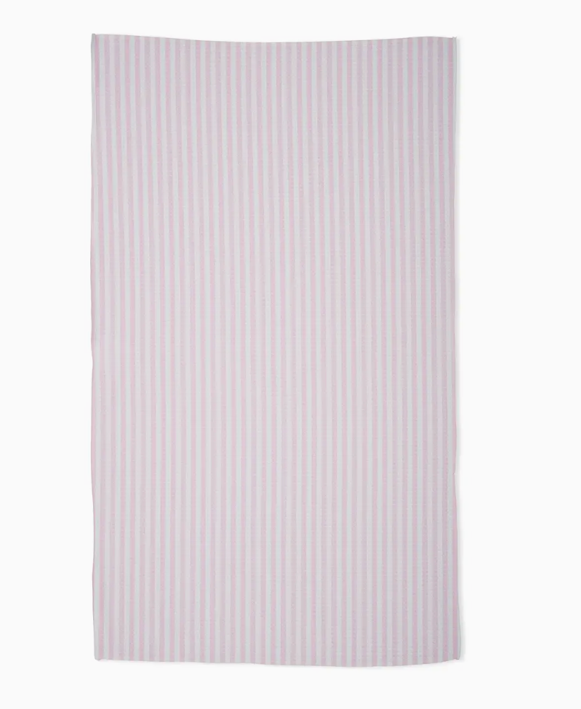 Summer Stripe Tea Towel (pink)