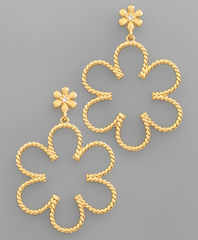 Floral Frame Earring