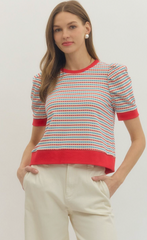 Pop Stripe Top