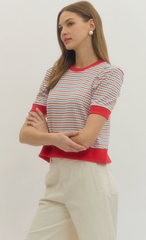Pop Stripe Top