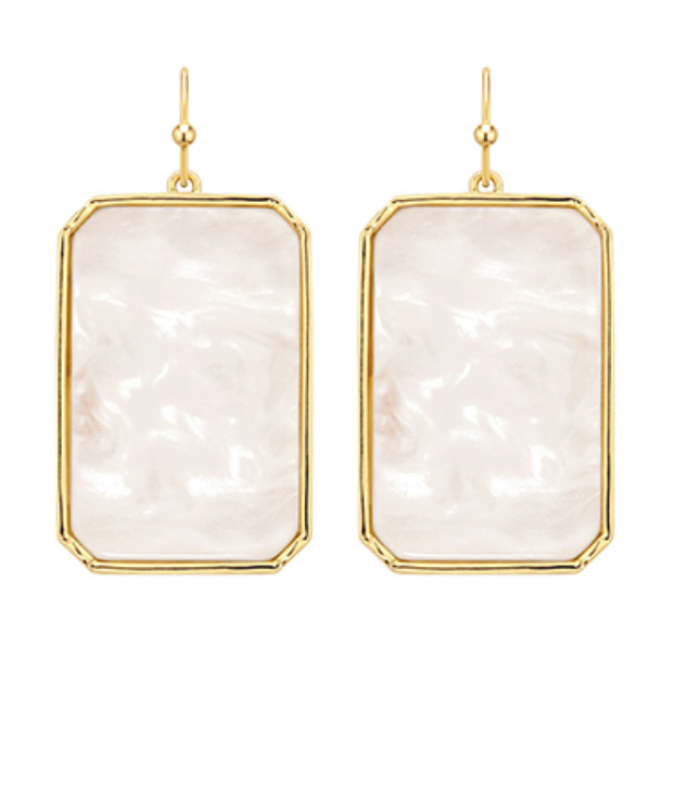 Marble Moment Earring