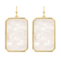 Marble Moment Earring