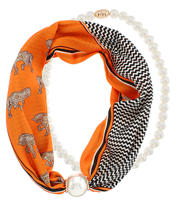 Switch It Up Scarf Necklace