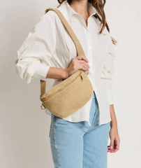 Gizelle Checker Belt Bag