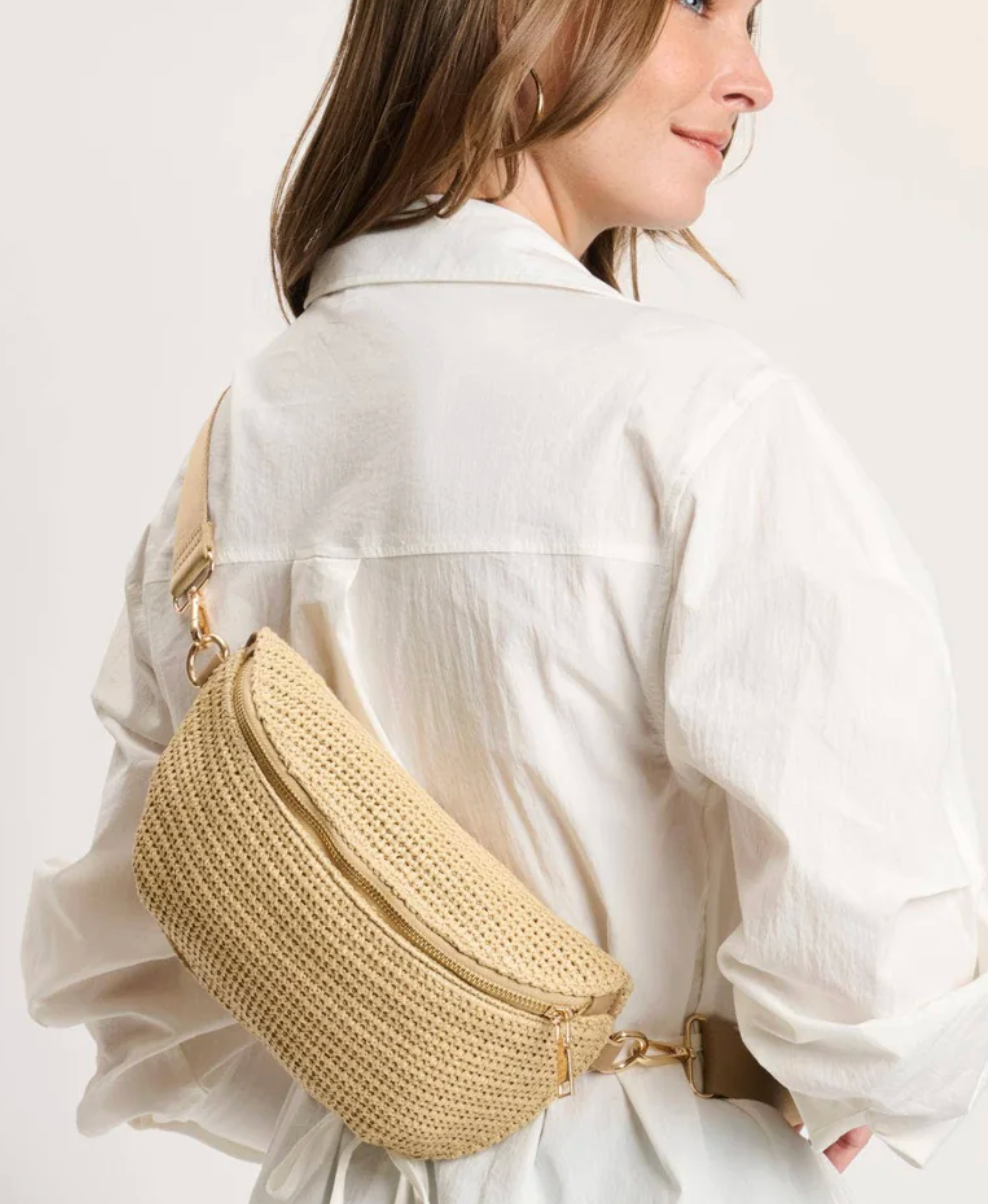 Gizelle Checker Belt Bag