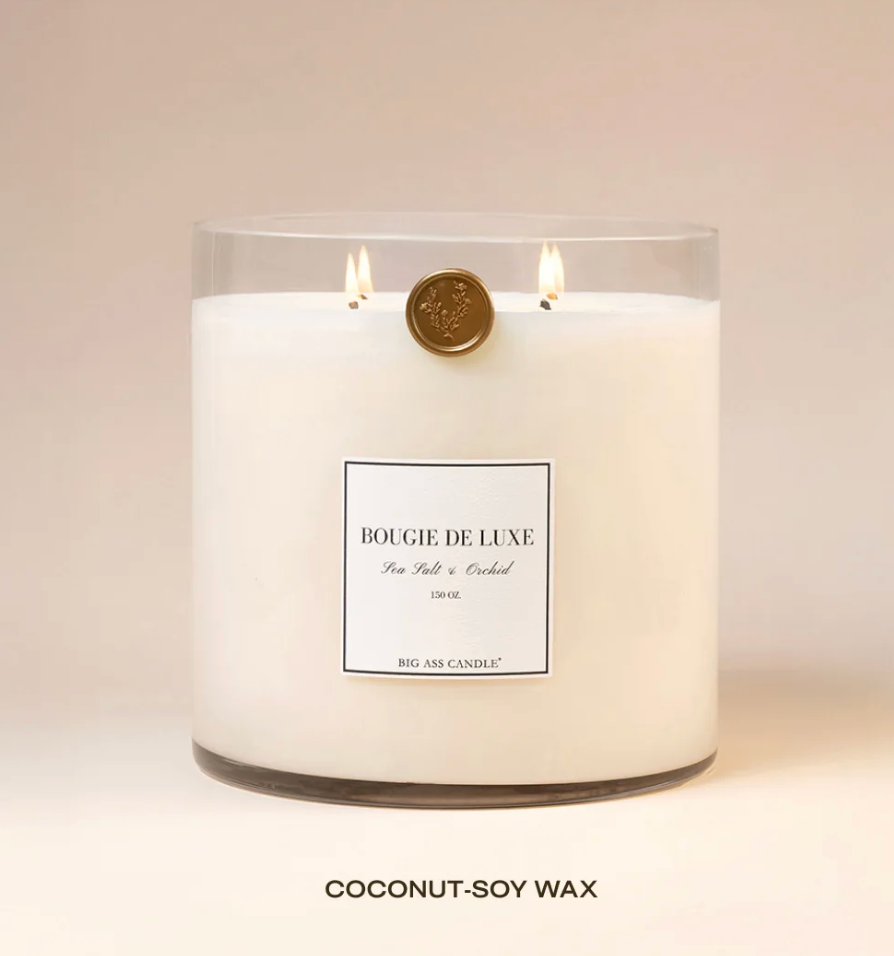 Baby Big Ass Candle (Sea Salt + Orchid)