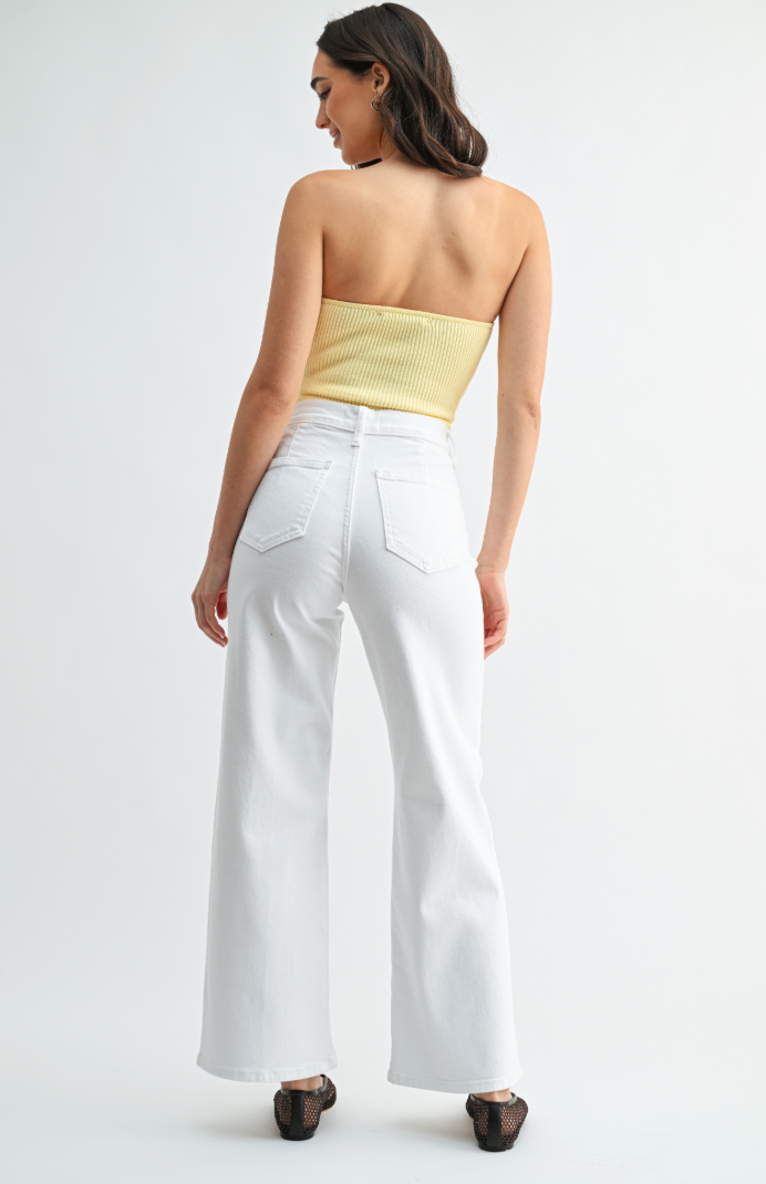 Hidden Pocket Trouser (white)